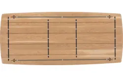 Goossens excellent eettafel uniek blank eiken - 8221627-03
