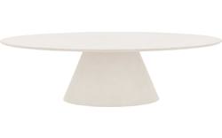 Goossens eettafel stone wit beton - 8222033-01