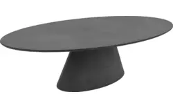 Goossens eettafel stone grijs beton - 8222043-01