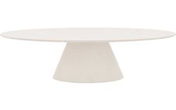 Goossens eettafel stone wit beton - 8222049-01