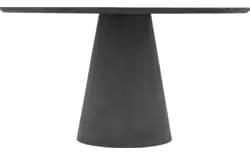 Goossens eettafel stone grijs beton - 8222075-01