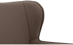 Goossens excellent eetkamerstoel leogang bruin leer - 8222216-01