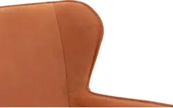 Goossens excellent eetkamerstoel leogang bruin leer - 8222230-01