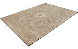 Goossens basic vloerkleed canto beige katoen - 8222341-02