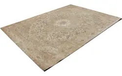 Goossens basic vloerkleed canto beige katoen - 8222344-02