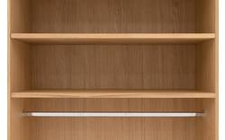Goossens excellent kledingkast nature blank eiken - 8223445-02