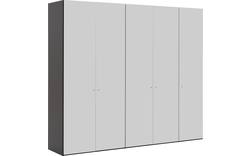 Goossens kledingkast easy storage ddk zwart hoogwaardig meubelplaat - 8223568-05