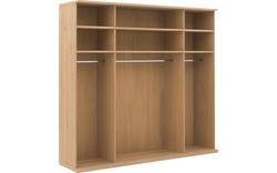 Goossens excellent kledingkast wood wit eiken - 8223625-01