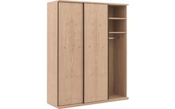 Goossens excellent kledingkast wood wit eiken - 8223628-01