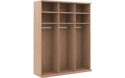 Goossens excellent kledingkast wood wit eiken - 8223628-01