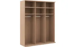 Goossens excellent kledingkast wood wit eiken - 8223628-01