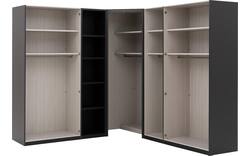 Goossens excellent kast systeem statement compleet wit hoogwaardig meubelplaat - 8226643-03