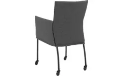 Goossens eetkamerstoel funk grijs stof - 8227247-01