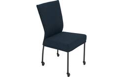 Goossens eetkamerstoel funk blauw stof - 8227273-01