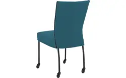 Goossens eetkamerstoel funk blauw stof - 8227274-01