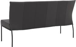 Goossens eetkamerbank funk grijs leer - 8227368-01