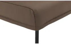 Goossens eetkamerbank funk bruin leer - 8227374-01