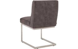 Goossens excellent eetkamerstoel tom bruin leer - 8227608-01