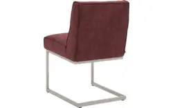 Goossens excellent eetkamerstoel tom rood micro leer - 8227620-01