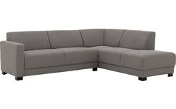 Goossens hoekbank my style grijs stof - 8228263-01