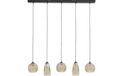 Goossens hanglamp soleil zwart metaal - 8228445-01