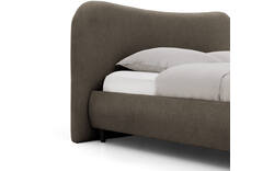 Goossens bedframe pecaro bruin stof - 8229395-04