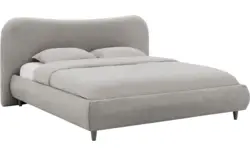 Goossens bedframe pecaro grijs stof - 8229398-01