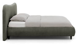 Goossens bedframe pecaro groen stof - 8229399-01