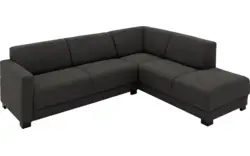 Goossens hoekbank my style grijs stof - 8229466-01