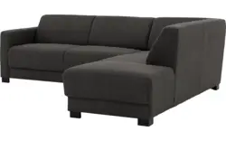 Goossens hoekbank my style grijs stof - 8229466-01