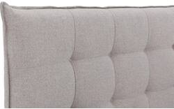 Goossens gestoffeerd bedframe bolzano grijs stof - 8229491-01