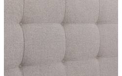 Goossens gestoffeerd bedframe bolzano grijs stof - 8229491-01