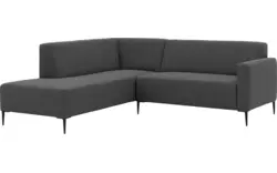 Goossens hoekbank key west grijs stof - 8229528-01