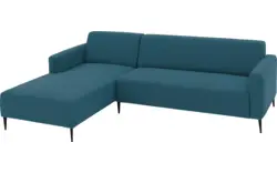 Goossens loungebank key west blauw stof - 8229533-01
