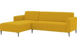 Goossens loungebank key west geel stof - 8229536-01