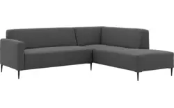 Goossens hoekbank key west grijs stof - 8229539-01
