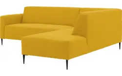 Goossens hoekbank key west geel stof - 8229542-01