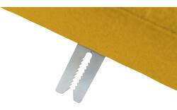 Goossens hoekbank key west geel stof - 8229542-01