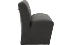 Goossens eetkamerbank montana grijs micro leer - 8229739-01