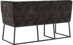 Goossens excellent eetkamerbank tom grijs stof - 8229744-01