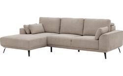 Goossens excellent loungebank princess beige stof - 8229789-01