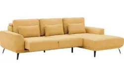 Goossens excellent loungebank princess geel stof - 8229790-01-gespiegeld