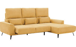 Goossens excellent loungebank princess geel stof - 8229790-01-gespiegeld