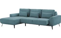 Goossens excellent loungebank princess blauw stof - 8229793-01