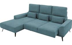 Goossens excellent loungebank princess blauw stof - 8229793-01