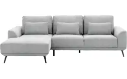 Goossens excellent loungebank princess grijs stof - 8229795-01