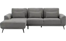 Goossens excellent loungebank princess grijs stof - 8229796-01