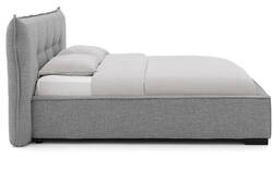 Goossens gestoffeerd bedframe bolzano grijs stof - 8229829-03