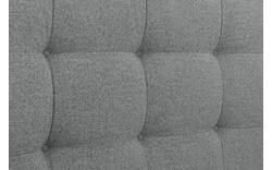 Goossens gestoffeerd bedframe bolzano grijs stof - 8229829-01