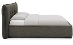 Goossens gestoffeerd bedframe bolzano groen stof - 8229831-03